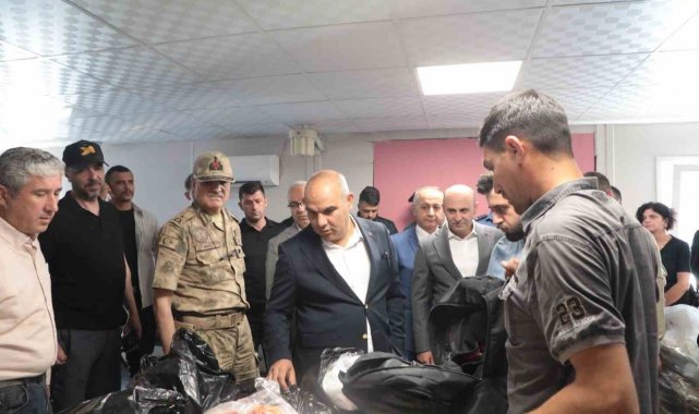 Ağrı Valisi Koç, Gürbulak Sınır Kapısında güvenlik değerlendirmesi yaptı