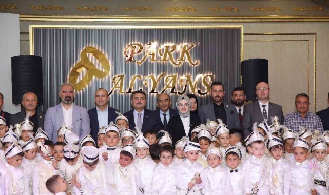 Akyurt'ta 90 çocuğun sünnet düğünü yapıldı
