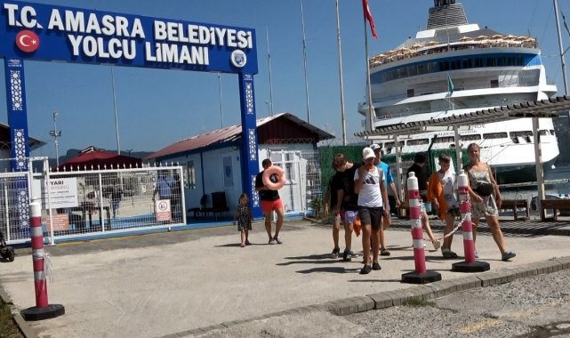 Amasra'ya Rus turist akını sürüyor