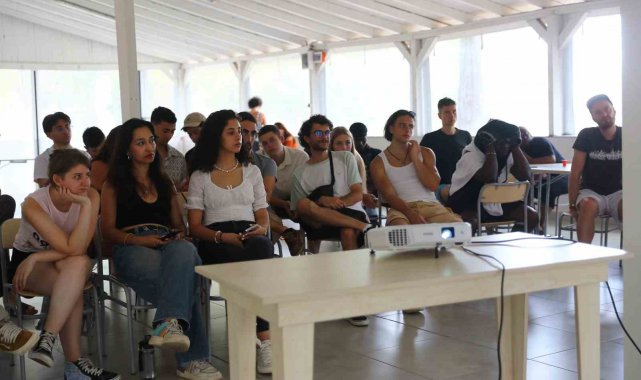 Antalya'da Gençlik Kampı 5 ülkeden 35 öğrenciyi bir araya getirdi