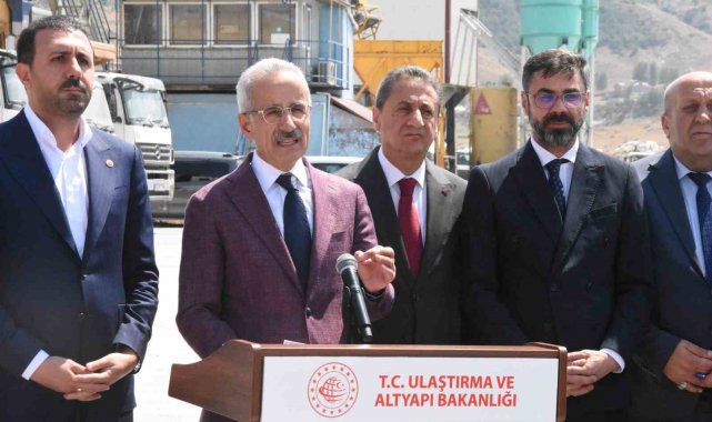 Bakan Uraloğlu: "40 dakikalık yol 5 dakikaya düşecek"