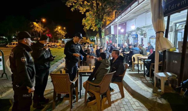 Balıkesir emniyetinden geniş çaplı denetim