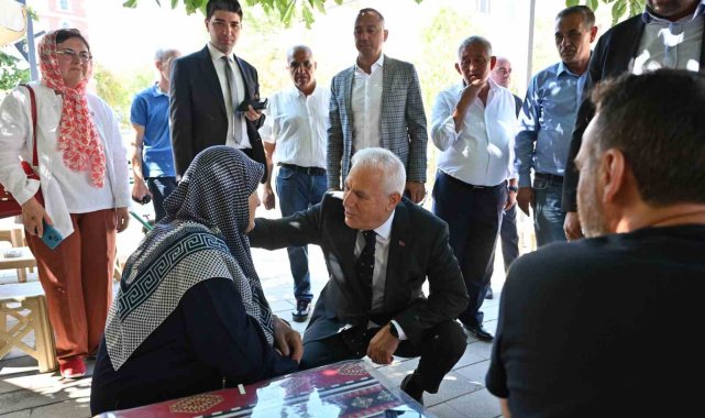 Başkan Bozbey, makamını Yenişehir'e taşıdı