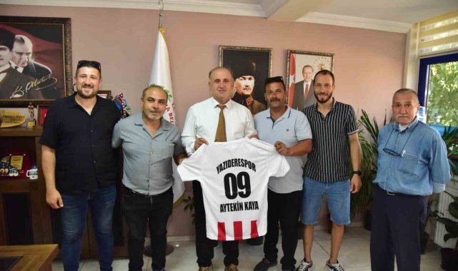 Başkan Kaya'dan Yazıderespor'a destek sözü