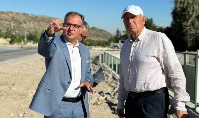 Başkan Özdoğan; 200 milyon TL'lik projeyi inceledi
