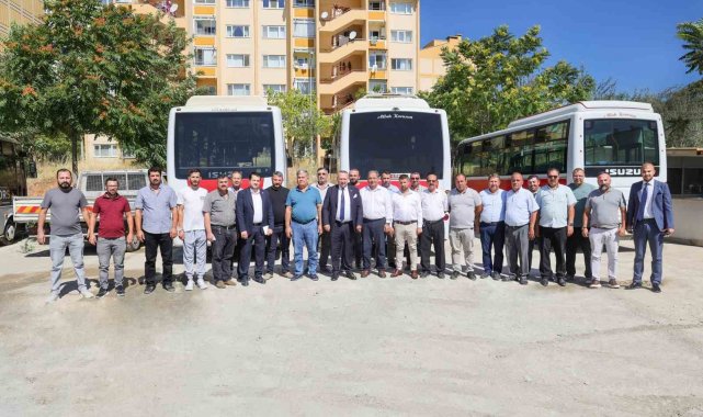 Başkan Yalım, şehir içi otobüs şoförleriyle bir araya geldi