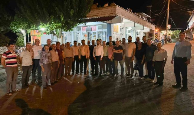 Başkan Yetişkin, Eğrikavak'ta vatandaşlarla buluştu
