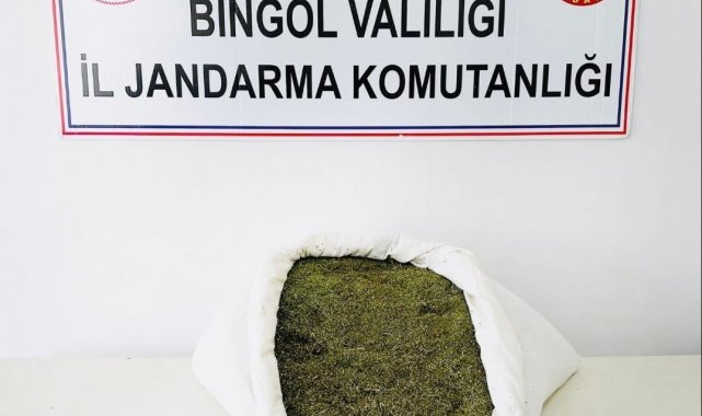 Bingöl'de 17 kilo esrar ele geçirildi