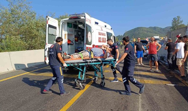 Bolu Dağı'nda feci kaza: Tır sürücüsü yanarak can verdi, 7 kişi yaralandı