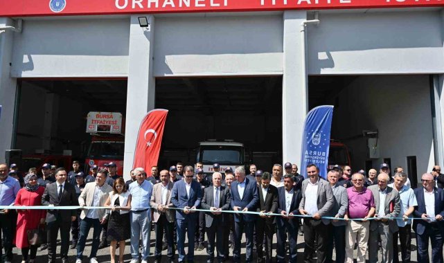 Bursa Büyükşehir'den dağ yöresine yeni itfaiye istasyonu