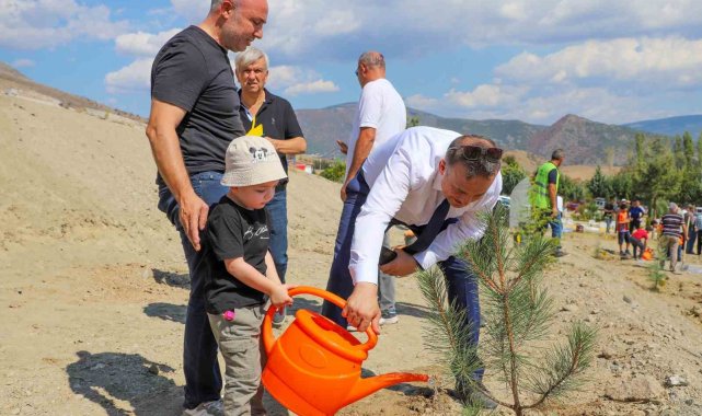Büyük zaferin 102'inci yılı, 102 fidanla taçlandı