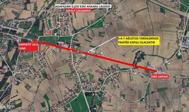 Büyükşehir uyardı: O güzergah 2 gün trafiğe kapanacak