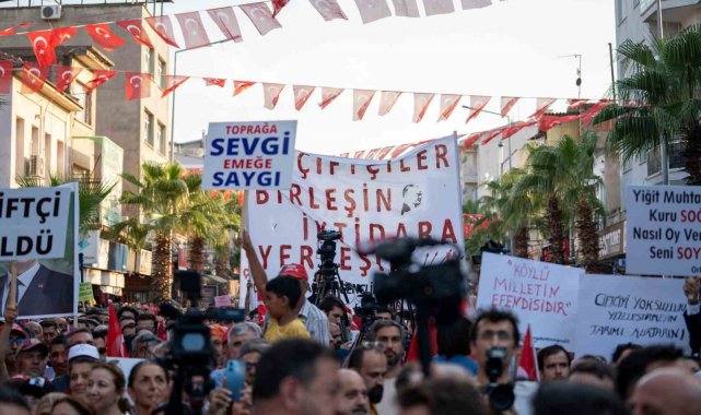 CHP Lideri Özel memleketinden seslendi: "Benin gündemim çiftçinin gündemi"