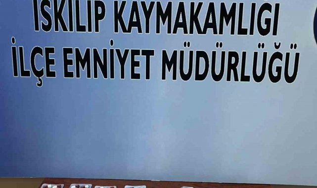 Çorum'da 214 adet sentetik hap ele geçirildi: 1 gözaltı