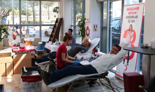 Efeler Belediyesi'nden kan bağışına destek
