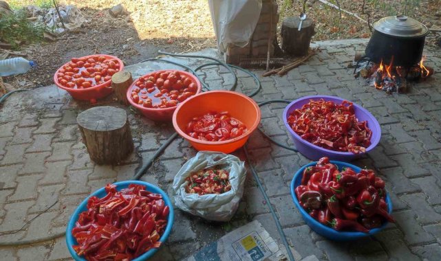 Gördes'te kış hazırlıkları başladı