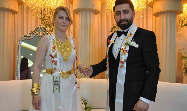 Hırvatistan'dan Yüksekova'ya gelin