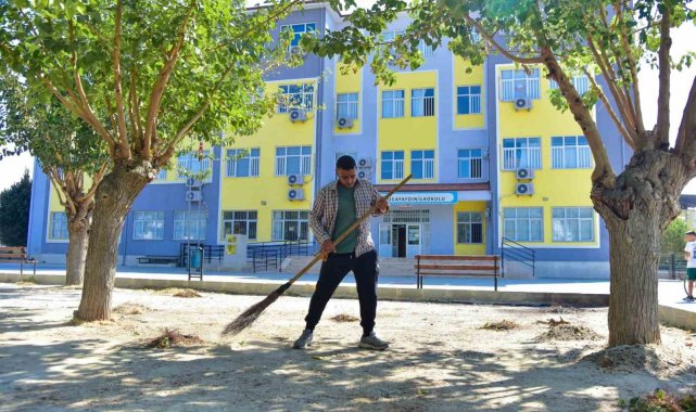 İncirliova'da okullar eğitime hazırlanıyor