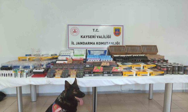 Jandarmadan 1 milyon TL'lik kaçak sigara operasyonu