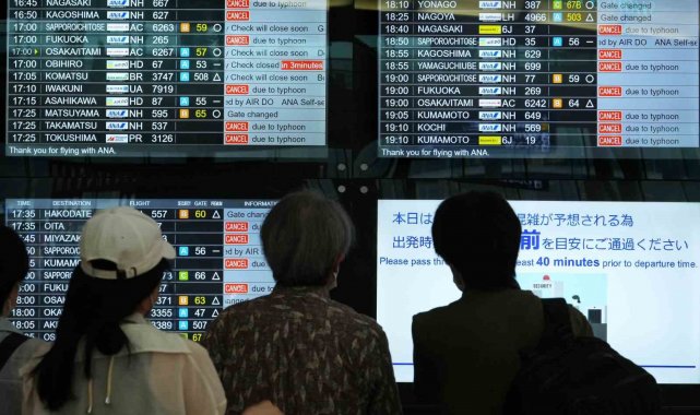 Japonya'da tayfun nedeniyle 4 kişi öldü, 94 kişi yaralandı