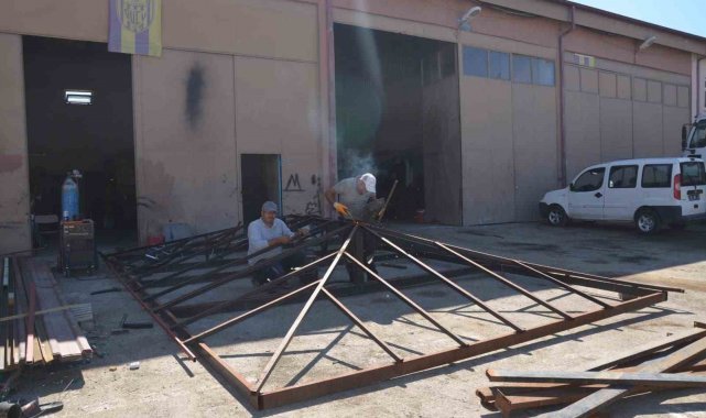 Kahramankazan Belediyesinden kapsamlı bakım çalılması