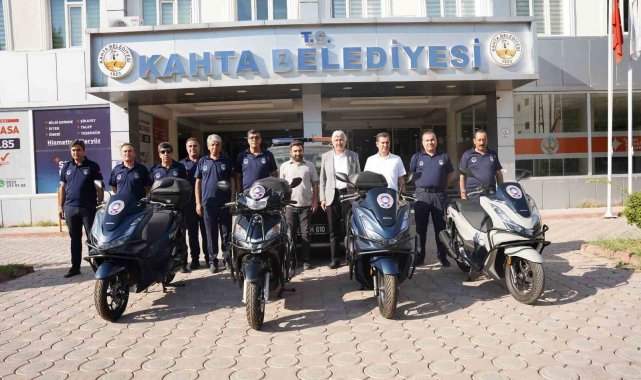Kahta Belediyesi Motorize Zabıta Ekibi kurdu