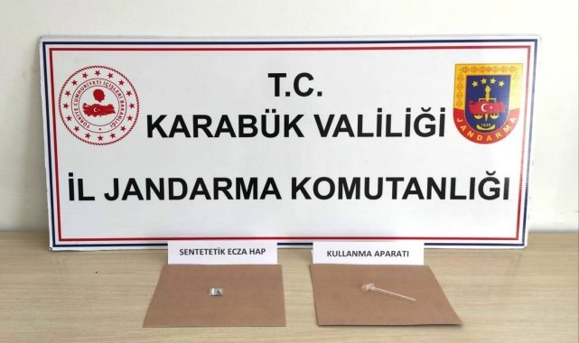 Karabük'te uyuşturucu operasyonu