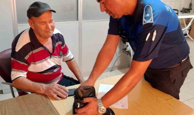 Kaybolan para dolu çanta zabıta ekipleri tarafından bulundu