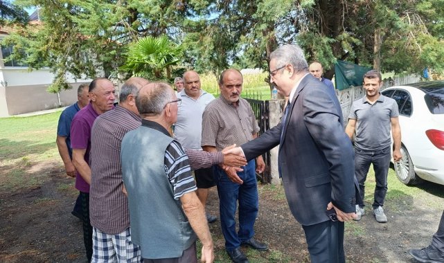 Kaymakam Sağlam: "Sorunları çözmek için buradayız"