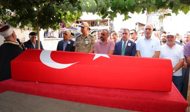 Kıbrıs Gazisi son yolculuğuna uğurlandı