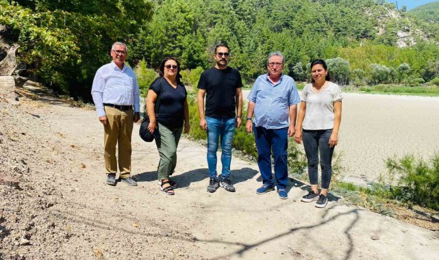 Kolak Gölünde incelemele yapıldı