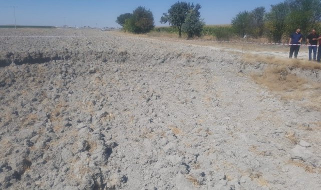 Konya'da yeni obruk oluştu