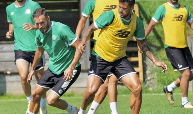 Konyaspor, Slovenya kampındaki son atrenmanını yaptı