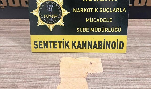 Kütahya'da uyuşturucu satıcısı tutuklandı