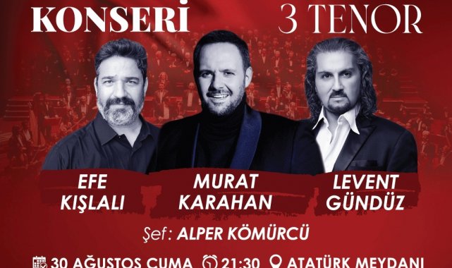 Marmaris'te 30 Ağustos konser ile kutlanacak