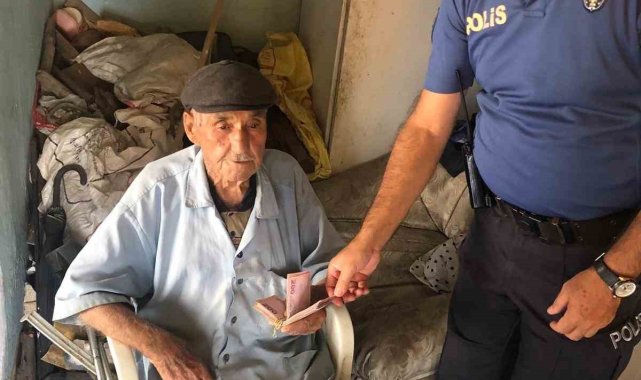 Milas'ta kaybolan para ve ziynet eşyası sahibine teslim edildi