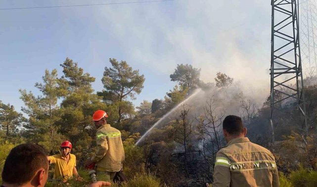 Muğla'daki orman yangını büyümeden kontrol altına alındı