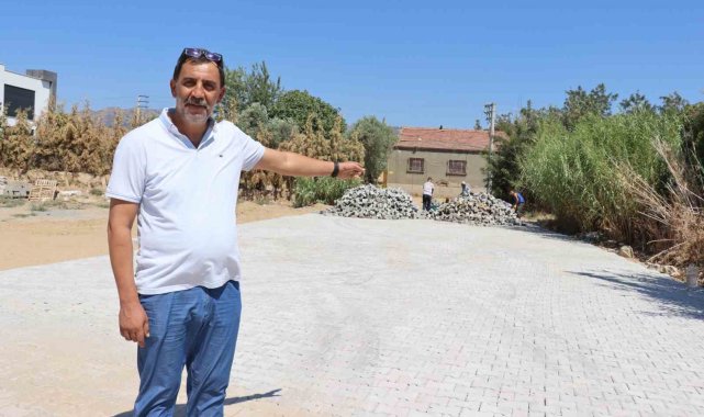 Nazilli Belediyesi yol yapım çalışmalarına devam ediyor