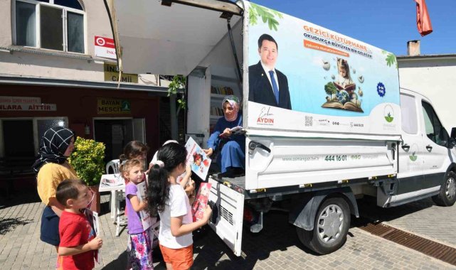 Osmangazi'nin 'Gezici Kütüphanesi' yollara çıktı