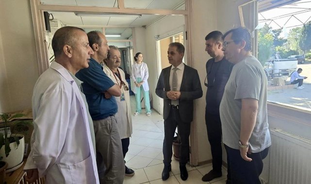 Sağlık Müdürü Tekin, sağlık hizmetlerini yerinde inceledi