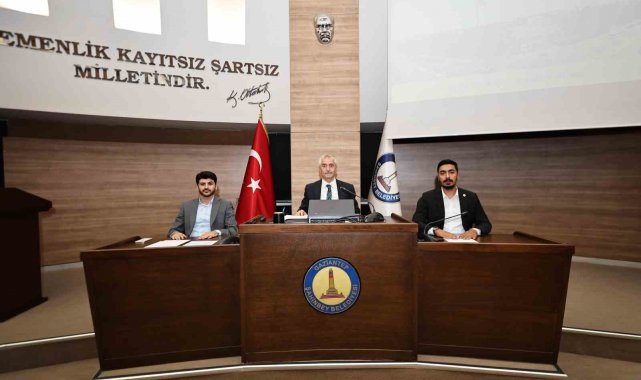 Şahinbey'de meclis toplantısı yapıldı