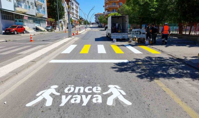 Şehir içi ulaşım alanları yapılan çalışma ile artık daha güvenli