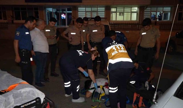 Silahlı saldırıya uğradı, ağır yaralı olarak emniyete sığındı