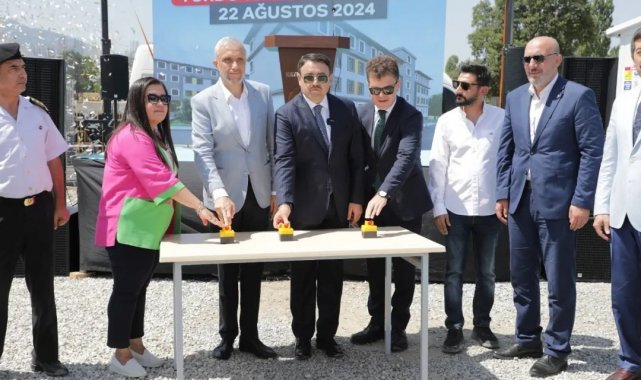 Simav'da 300 kişilik öğrenci yurdunun temeli atıldı