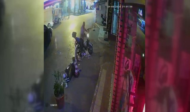 Sinop'ta çöpleri çevreye saçan kişi kamerada