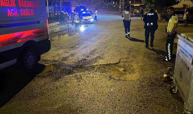 Sinop'ta yoldaki çukura giren motosikletli kaza yaptı: 1 yaralı