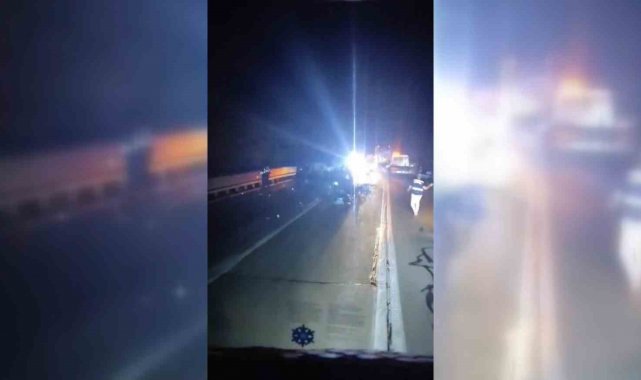 Sinop'ta zincirlenme kaza: 1'i ağır 2 yaralı