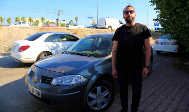 Tartıştığı kişinin arabasını alıp Antalya'ya park etti