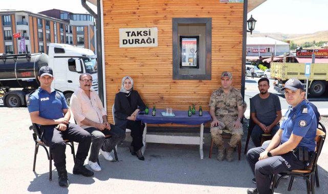 Tercan Kaymakamı Duman'dan esnaf ziyareti
