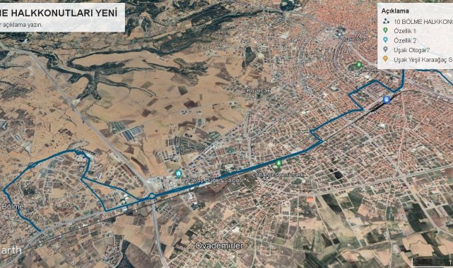 Uşak Belediyesi denetimli özel halk otobüslerinde yeni güzergâhlar belli oldu